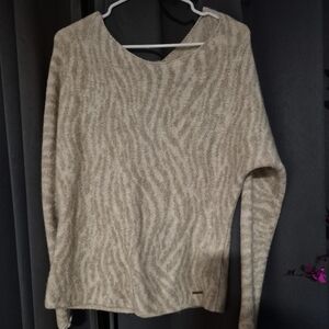 Abercrombie Women's Beige Sweater